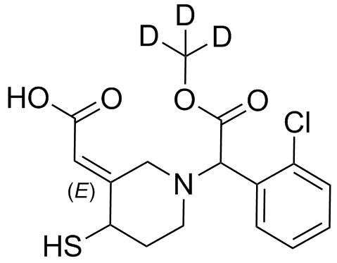 Trans-Clopidogrel Thiol Metabolite-D3
